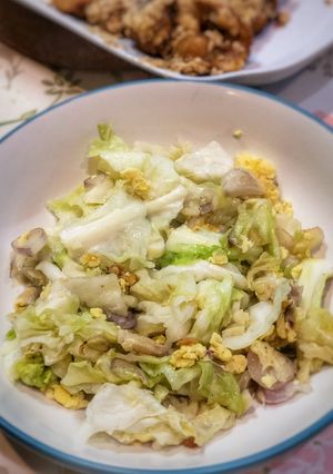 Foto resep Ca Kobis Telur ala Tiger Kitchen, simple tapi delicious