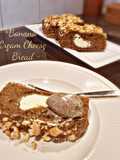 Banana Cream Cheese Bread with Cinnamon Butter