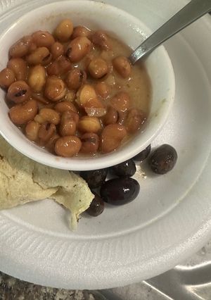 صورة لوصفة فول على الطريقة المصرية مع ليمون وزيت