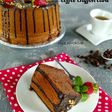 Coffee chiffon cake