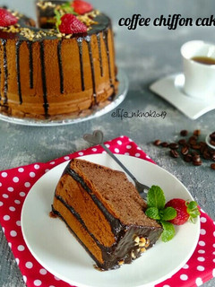 Foto resep Coffee chiffon cake