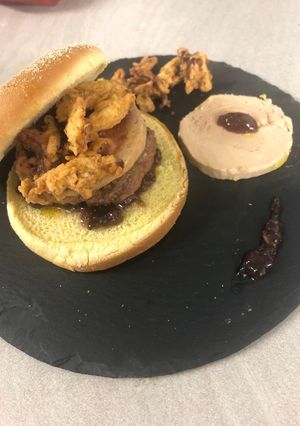 Une photo de Hamburger au foie gras