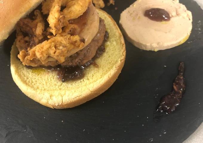 Hamburger au foie gras