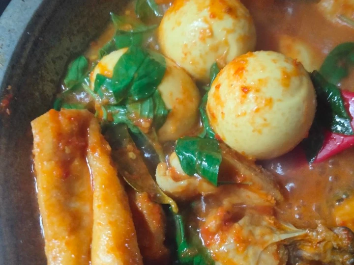 Cara Gampang Menyiapkan Resep Rica Bali telur,tahu &amp;amp;ayam simple yang Bikin Ngiler Anti Ribet, Bisa Manjain Lidah