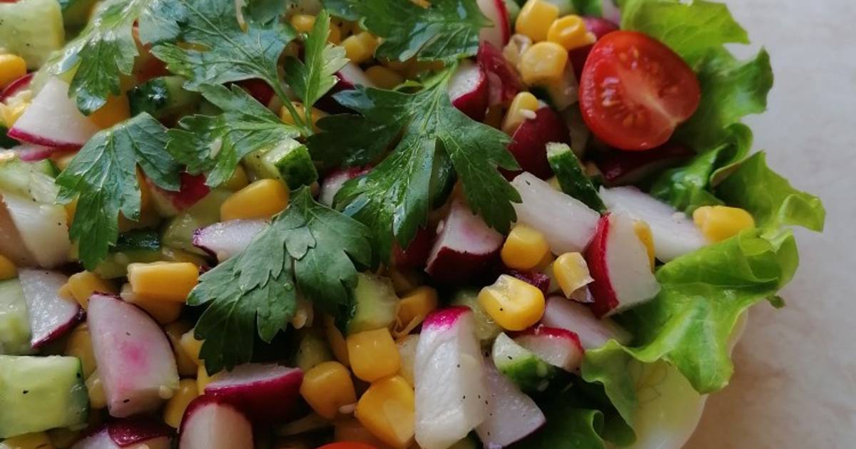 Салат Айсберг Фото Рецепт Очень Вкусный