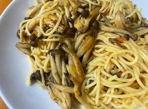 Foto resep Spaghetti Aglio Olio Jamur Shimeji