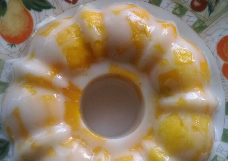 Puding susu mangga kotak 2