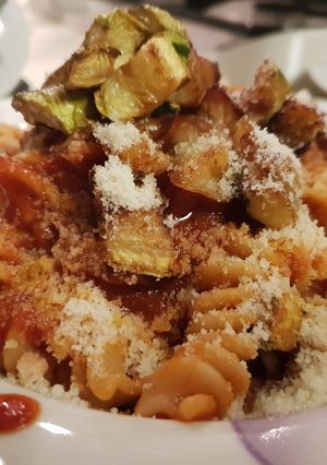 Foto di Fusilli integrali ai gusti dell'orto