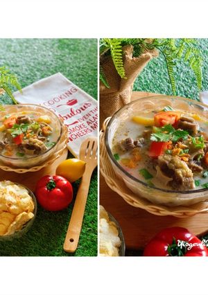 Foto resep Sop Buntut Kuah Susu 🍲