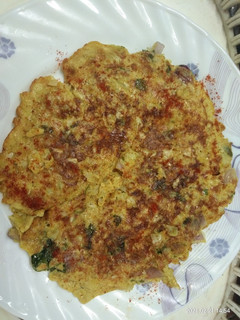A picture of Cabbage Omelette.