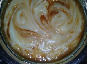 Una foto de Natilla o Crema de Maicena con caramelo 👌 (sin huevo)