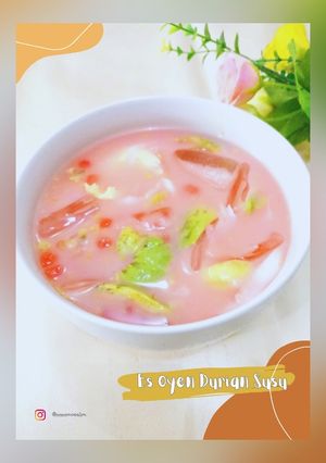 Foto resep Es Oyen Durian Susu