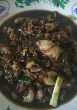 Foto resep Baby cumi saos tiram