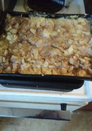 A picture of Nicky's Salisbury Steak.