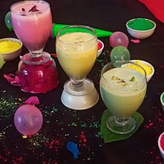 A picture of Assorted Thandai with Thandai mix.
