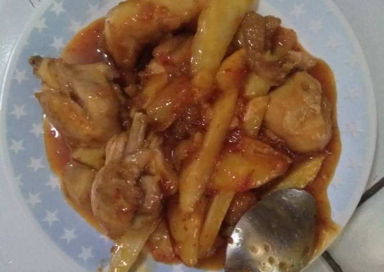 Chicken Bangkok Sauce 3S (Simple Sederhana n Sedaap)