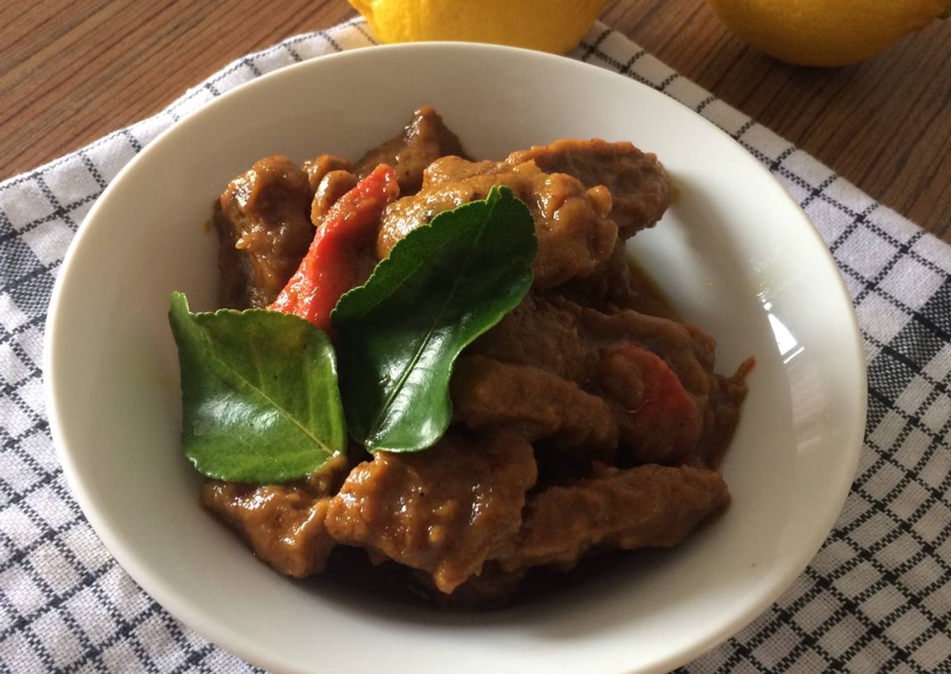 Rendang daging