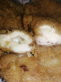 Foto resep Ayam krispy keju mozarella (cemilan buah hati)😍