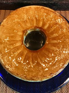 Una foto de Flan de limón y leche condensada