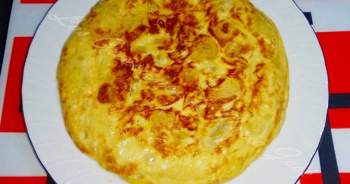 Tortilla de patatas, en la Monsieur Cuisine Receta de Las Creaciones de
