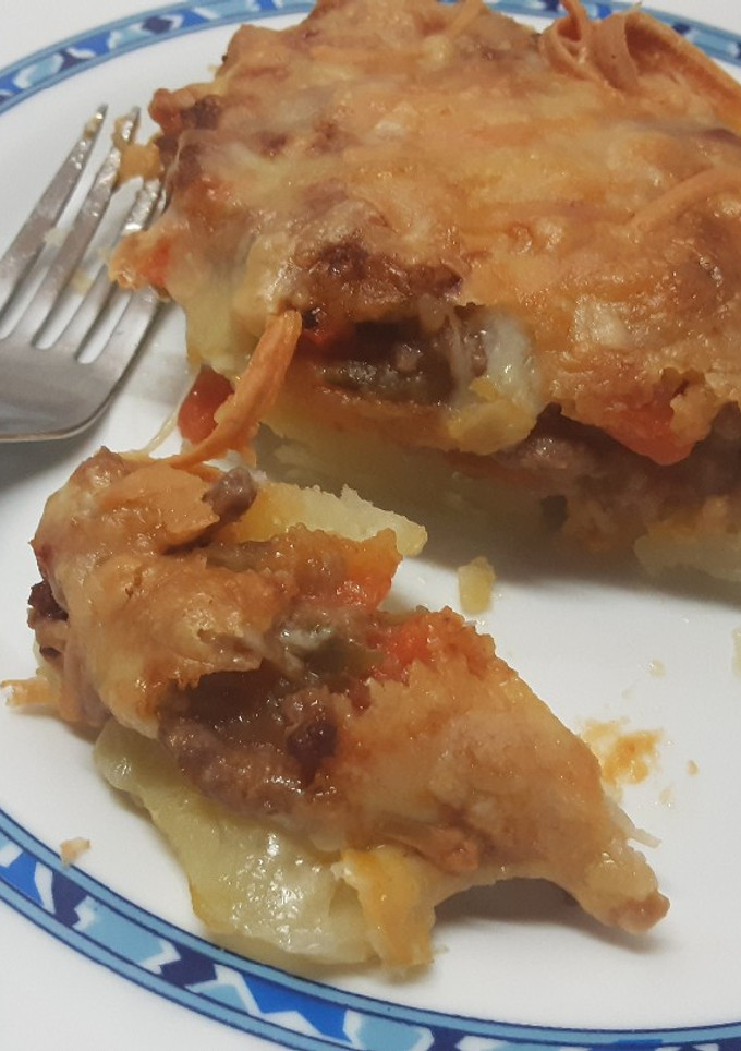 Una foto de Patatas rellenas de carne