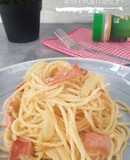 Spaghetti Aglio Olio with Parmesan