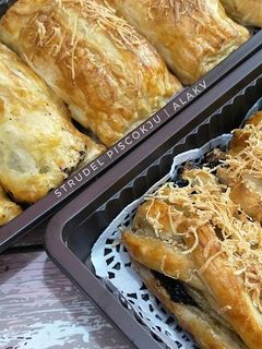 Foto resep Strudel Pisang Coklat Keju