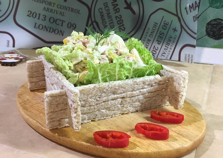 Recipe Delicious Салат с тунцом и пекинской капустой