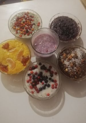O poză a rețetei Budincă de tapioca.