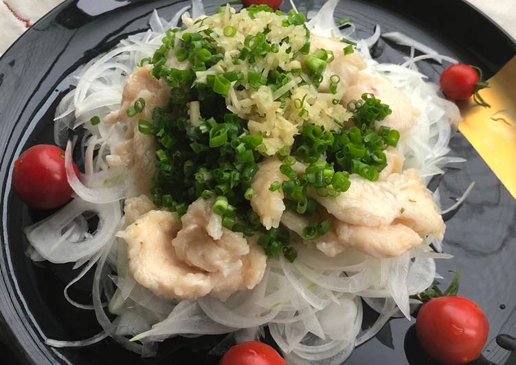 Recipe of Homemade Chicken and Onion salad