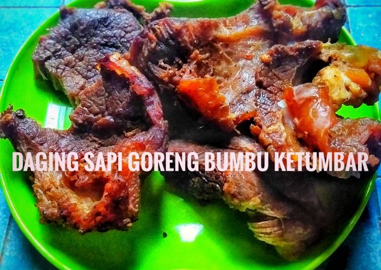 Daging Sapi Goreng Bumbu Ketumbar