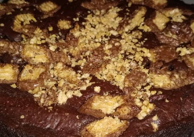 Brownis bengbeng lembut didalam crunchy diluar