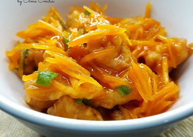 Resep Ayam Tepung Asam Manis #bandungrecook3_mommyiyell yang Bikin Ngiler