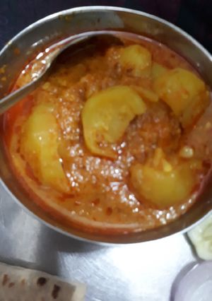 A picture of Masala tinda.