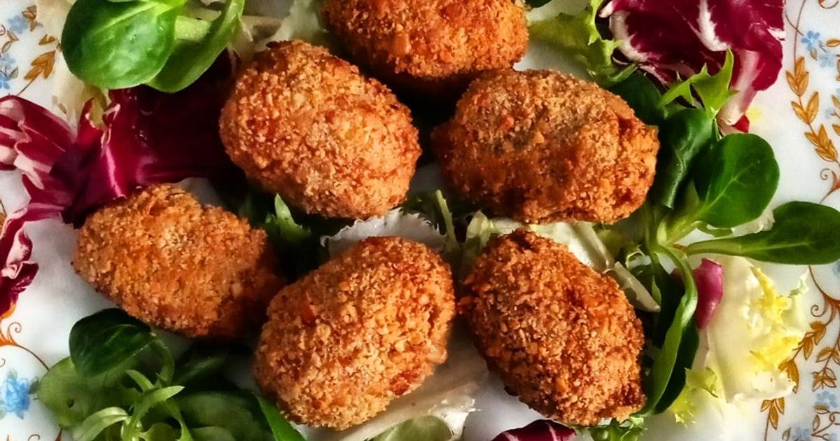 Croquetas de jamón sin harina, sin gluten Receta de Mamen Cookpad