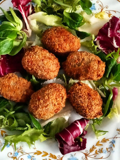 Una foto de Croquetas de jamón sin harina, sin gluten