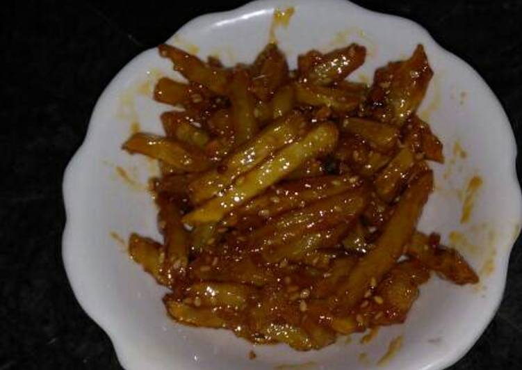 How to Make Homemade Special honey finger chips