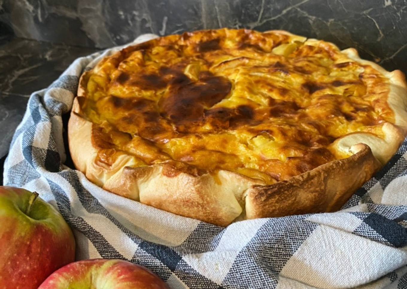 85 • 🥧 Tarte flan aux pommes Express 🍎