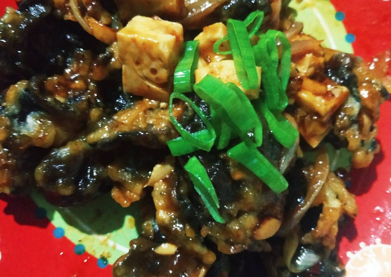 Jamur kuping crispy saus BBQ pronas