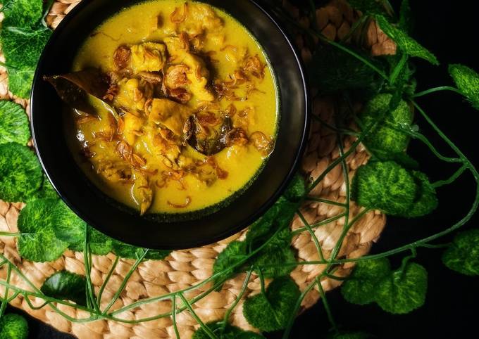 Opor Ayam Tempe Tahu