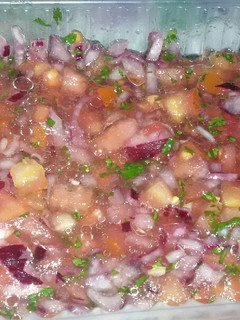 Una foto de Salsa criolla