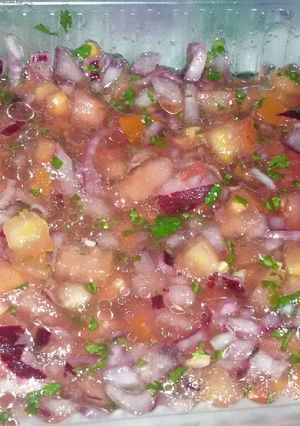 Una foto de Salsa criolla