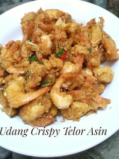 Foto resep Udang Crispy Telor Asin