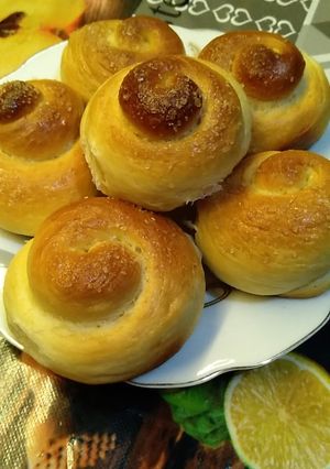 صورة لوصفة بريوش بالسكر (منجأونة)