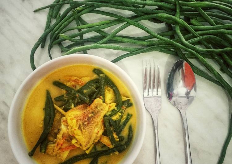 Resep Gulai Ikan Nila Kacang Panjang Anti Gagal