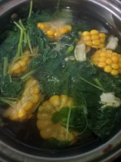 Foto resep Sayur bening bayam jagung