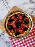 Galette, torta salata broccoli e pomodorini, cottura airfryer 🌷