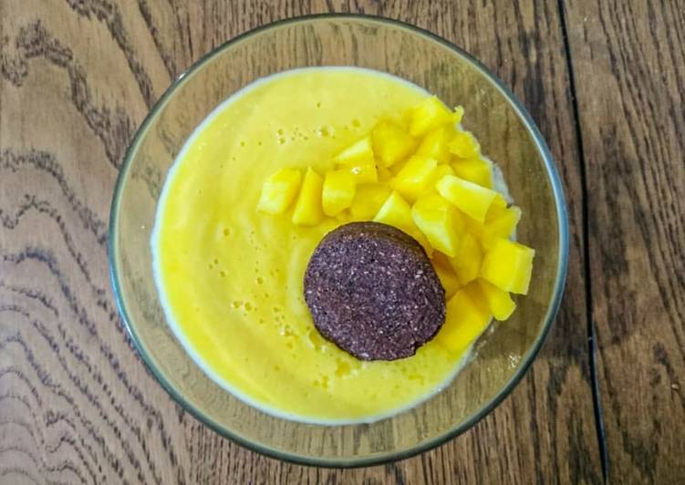 Étapes pour Faire Favoris Crème de mangue vegan