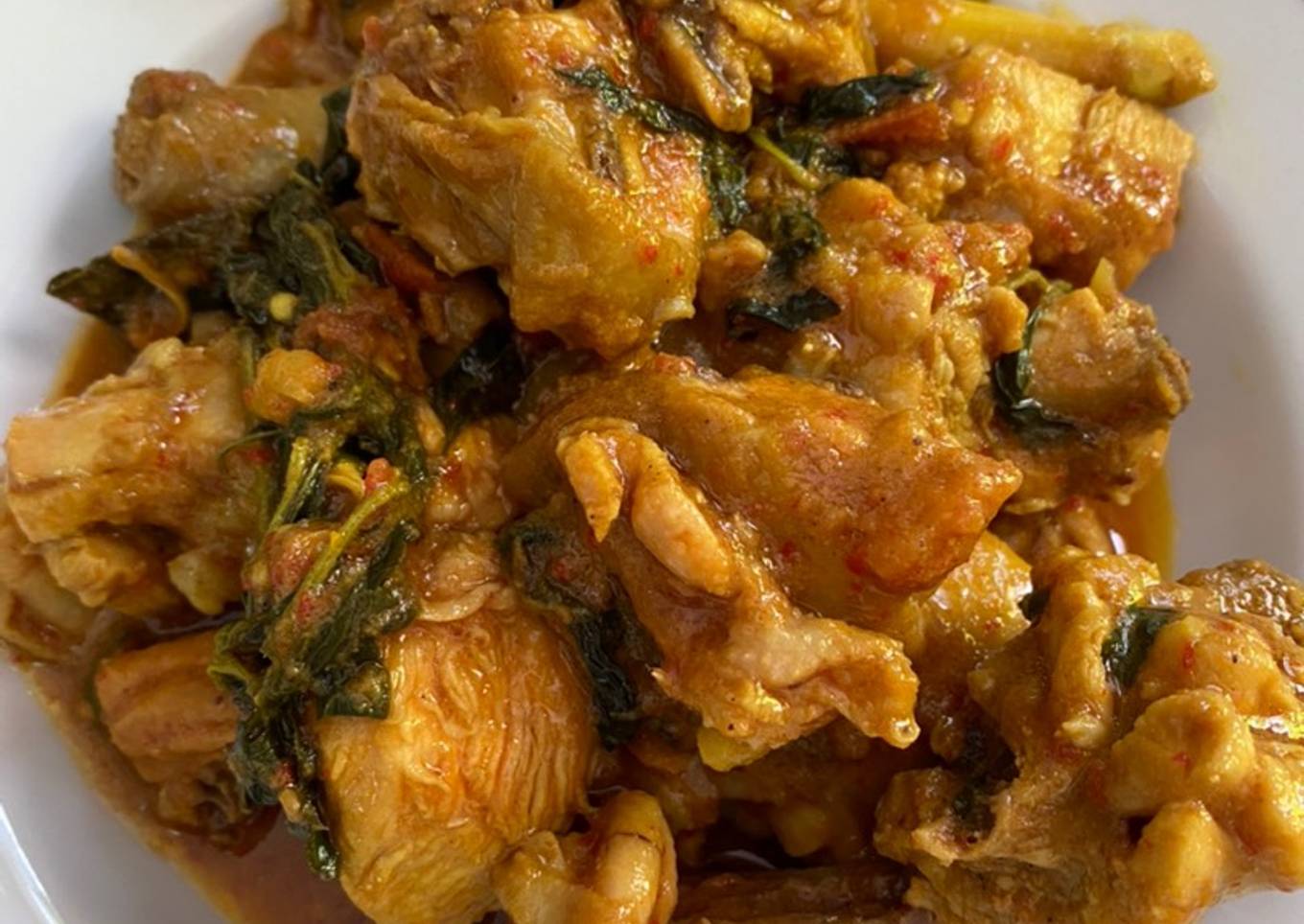 Rica rica ayam (khas Manado)