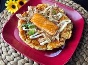 Gambar salmon saus tiram lemon